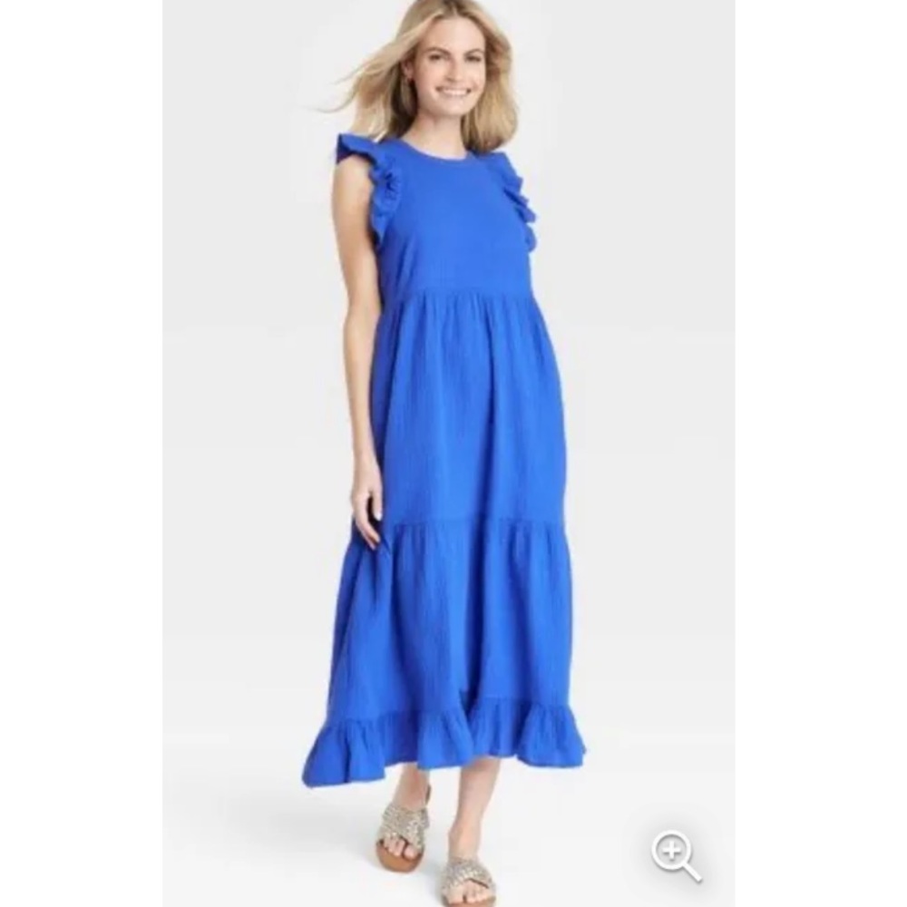Nwt universal thread, size XL, royal blue dress